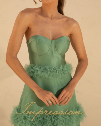 Vestido de Festa Longo Verde