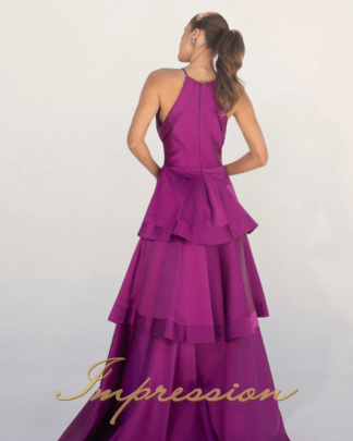 Vestido de Festa Longo Fucsia