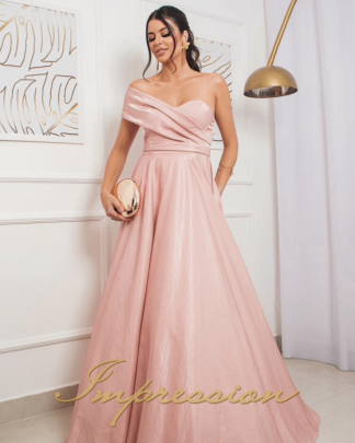 Vestido de Festa Longo Rose